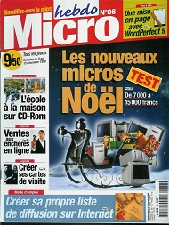 Jaquette de Micro hebdo — n°0086