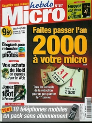Jaquette de Micro hebdo — n°0087