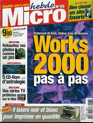 Jaquette de Micro hebdo — n°0093