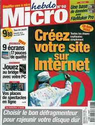Jaquette de Micro hebdo — n°0098