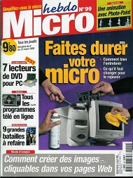 Jaquette de Micro hebdo — n°0099