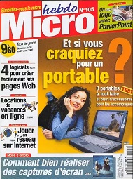 Jaquette de Micro hebdo — n°0105