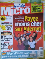 Jaquette de Micro hebdo — n°0108