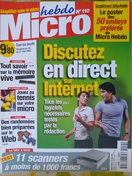 Jaquette de Micro hebdo — n°0110