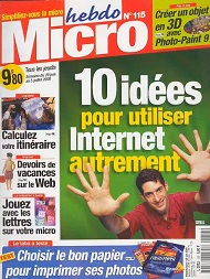 Jaquette de Micro hebdo — n°0115