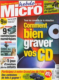 Jaquette de Micro hebdo — n°0116
