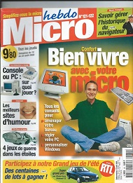 Jaquette de Micro hebdo — n°0121