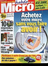 Jaquette de Micro hebdo — n°0124