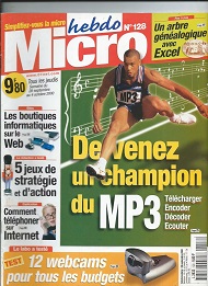 Jaquette de Micro hebdo — n°0128