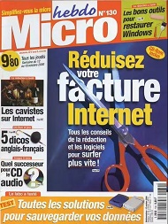 Jaquette de Micro hebdo — n°0130