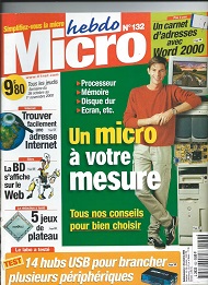 Jaquette de Micro hebdo — n°0132