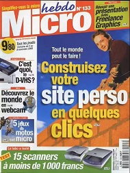 Jaquette de Micro hebdo — n°0133