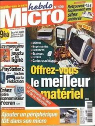 Jaquette de Micro hebdo — n°0136