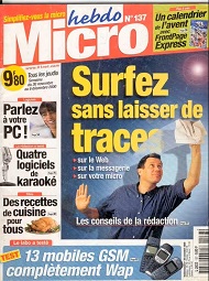 Jaquette de Micro hebdo — n°0137