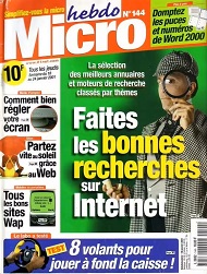 Jaquette de Micro hebdo — n°0144