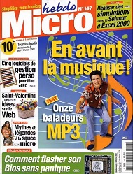 Jaquette de Micro hebdo — n°0147