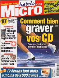 Jaquette de Micro hebdo — n°0155
