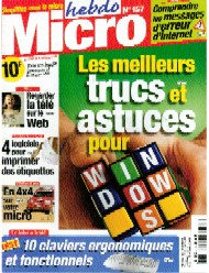 Jaquette de Micro hebdo — n°0157