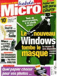 Jaquette de Micro hebdo — n°0159