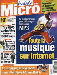 Jaquette de Micro hebdo — n°0161