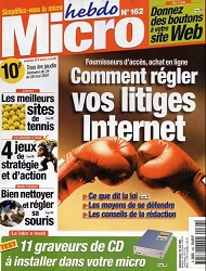Jaquette de Micro hebdo — n°0162