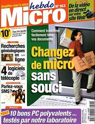 Jaquette de Micro hebdo — n°0163