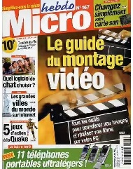 Jaquette de Micro hebdo — n°0167