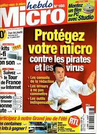 Jaquette de Micro hebdo — n°0168