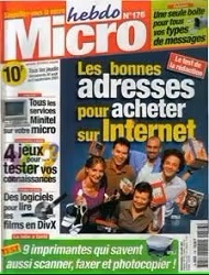 Jaquette de Micro hebdo — n°0176