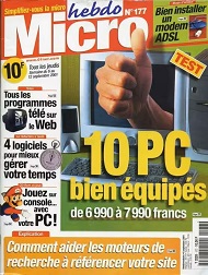 Jaquette de Micro hebdo — n°0177