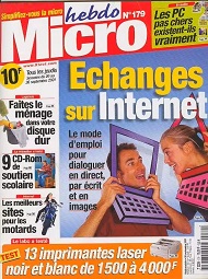 Jaquette de Micro hebdo — n°0179