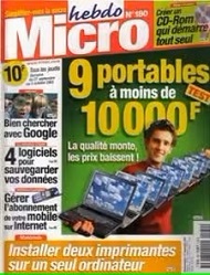 Jaquette de Micro hebdo — n°0180