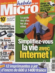 Jaquette de Micro hebdo — n°0183