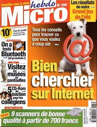 Jaquette de Micro hebdo — n°0186