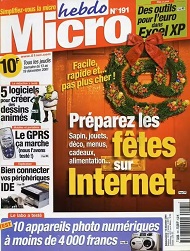 Jaquette de Micro hebdo — n°0191