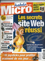 Jaquette de Micro hebdo — n°0197