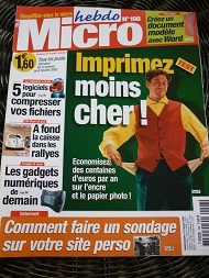 Jaquette de Micro hebdo — n°0198