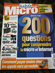 Jaquette de Micro hebdo — n°0200