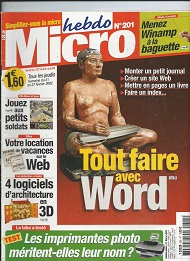Jaquette de Micro hebdo — n°0201