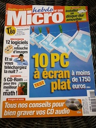 Jaquette de Micro hebdo — n°0202