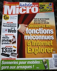 Jaquette de Micro hebdo — n°0203