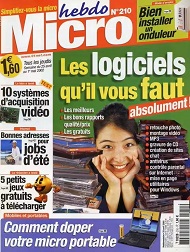 Jaquette de Micro hebdo — n°0210
