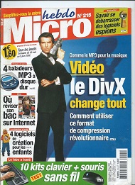 Jaquette de Micro hebdo — n°0215