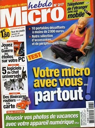 Jaquette de Micro hebdo — n°0217