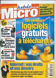Jaquette de Micro hebdo — n°0221