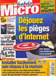 Jaquette de Micro hebdo — n°0225