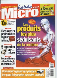 Jaquette de Micro hebdo — n°0227