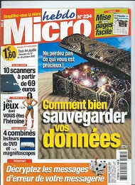 Jaquette de Micro hebdo — n°0234