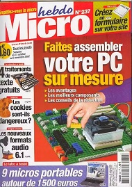 Jaquette de Micro hebdo — n°0237