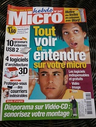 Jaquette de Micro hebdo — n°0247